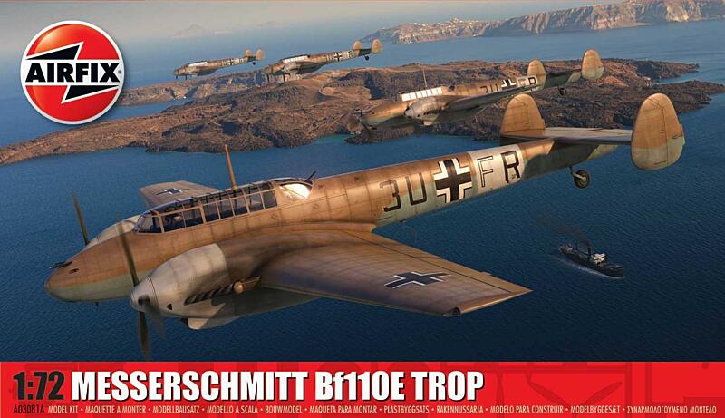 Airfix - A03081A - Messerschmitt Bf110E/E-2 TROP 1:72