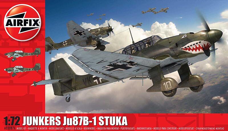 Airfix - A03087A - Junkers Ju87 B-1 Stuka 1:72