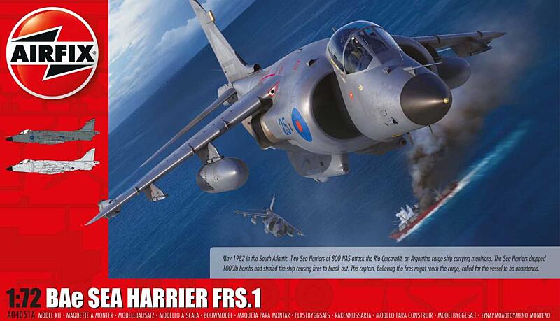 Airfix - A04051A - Bae Sea Harrier FRS1 1:72