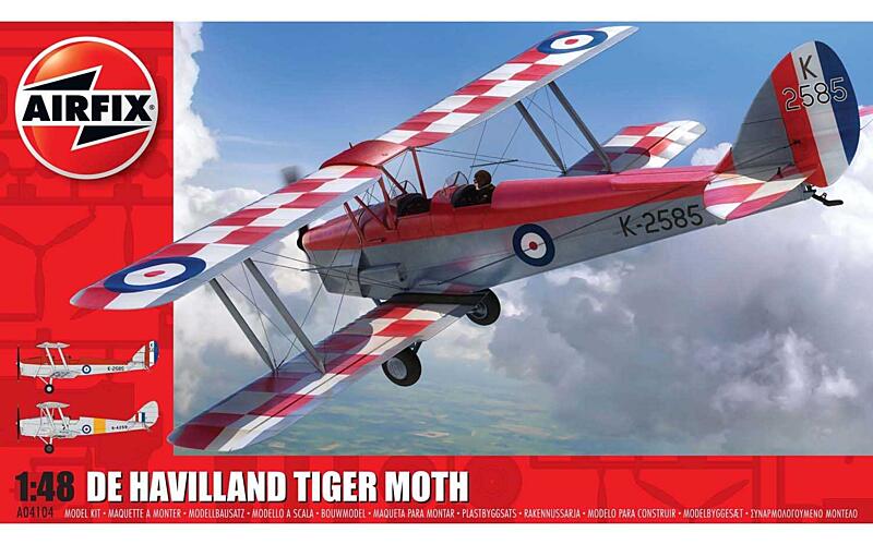 Airfix - A04104 - de Havilland D.H.82a Tiger Moth 1:48
