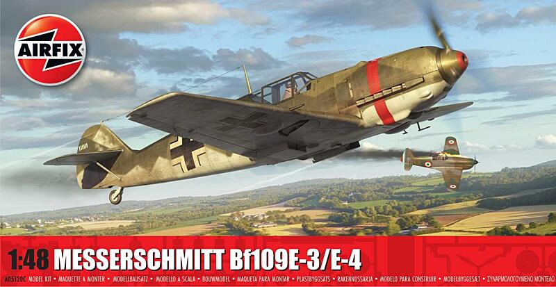 Airfix - A05120C - Messerschmitt Bf109E-3/E-4 1:48)