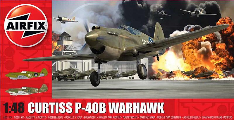 Airfix - A05130A - Curtiss P-40B Warhawk 1:48