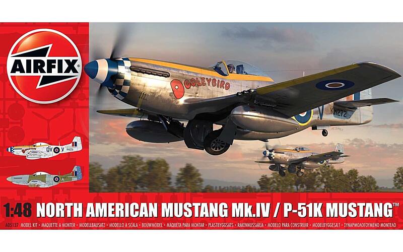 Airfix - A05137 - North American Mustang Mk.IV 1:48