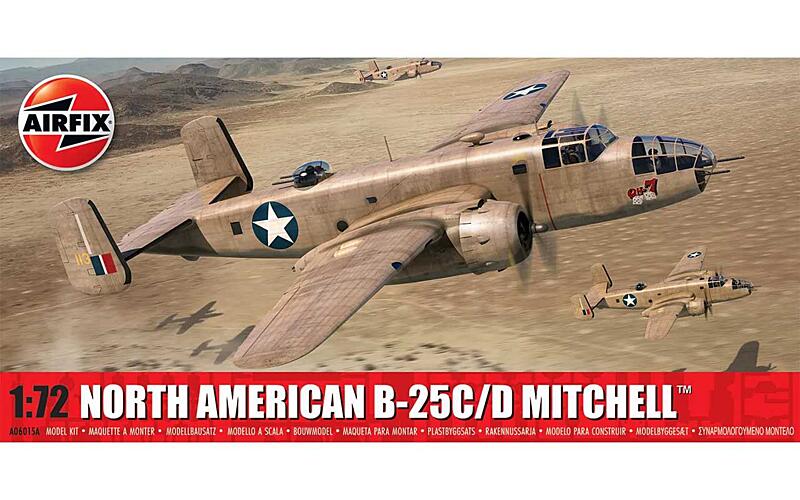 Airfix - A06015A - North American B-25C/D Mitchell 1:72