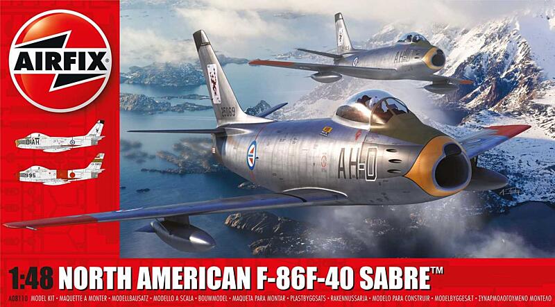 Airfix - A08110 - North American F-86F-40 Sabre 1:48