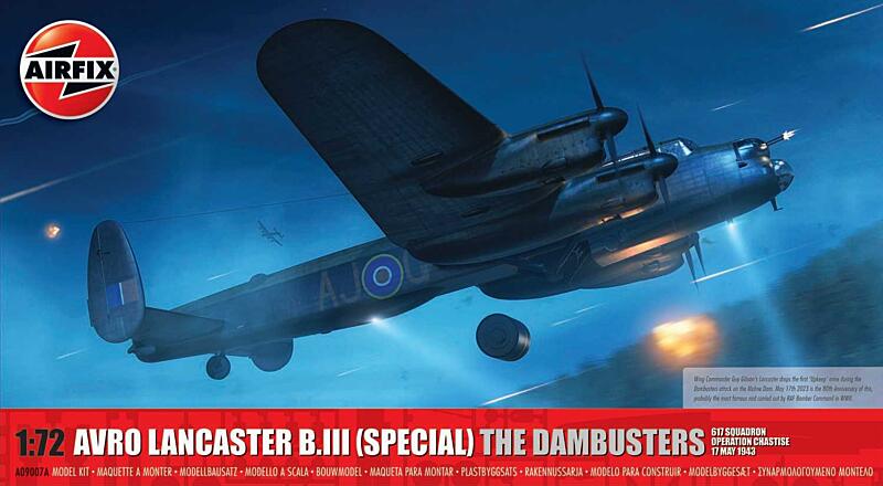 Airfix - A09007A - Avro Lancaster B.III (SPECIAL) THE DAMBUSTERS 1:72