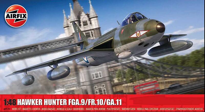 Airfix - A09192 - Hawker Hunter FGA.9/FR.10/GA.11 1:48
