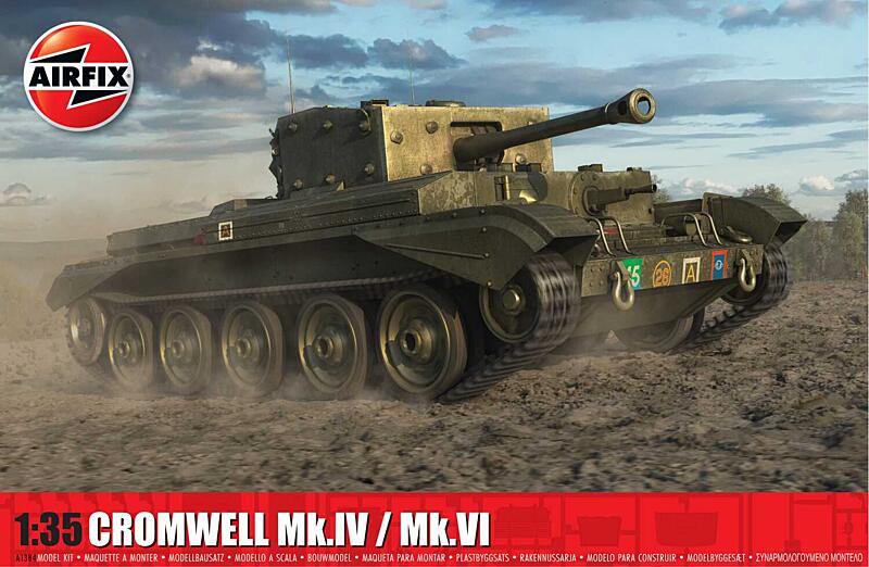 Airfix - A1384 - Cruiser Mk.VIII A27M Cromwell Mk.IV / Mk.VI 1:35