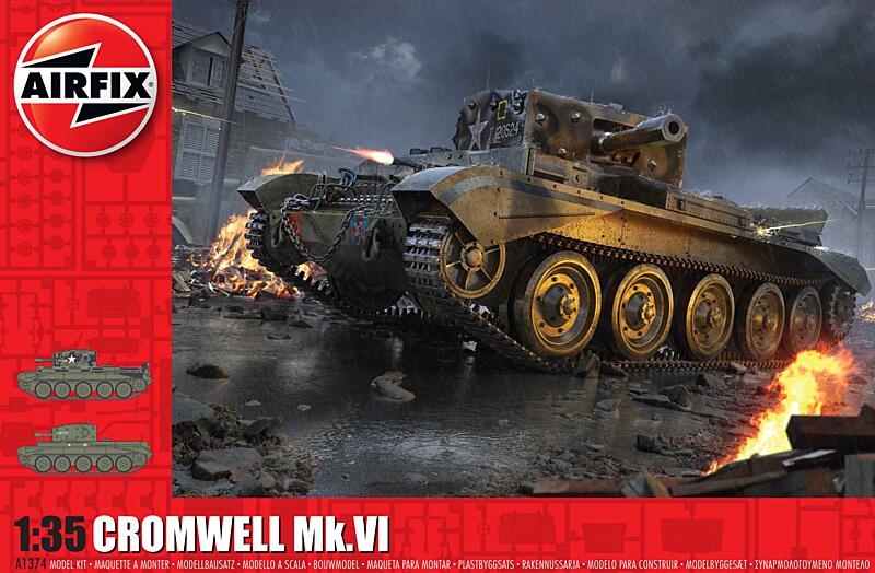 Airfix - A1374 - Cruiser Mk.VIII A27M Cromwell Mk.VI 1:35