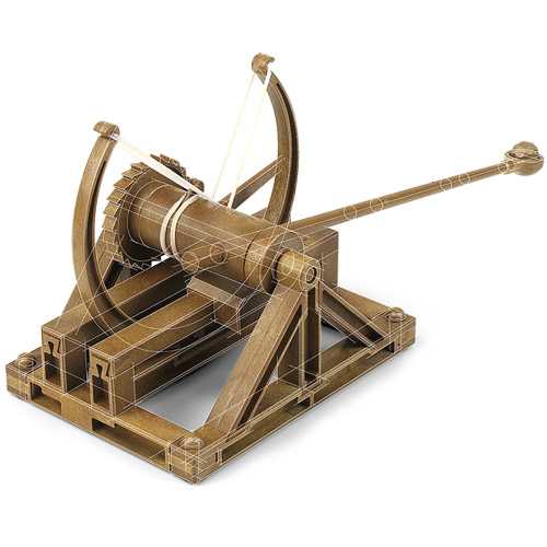 Academy - 18137 - Leonardo Da Vinci - Catapult Machine