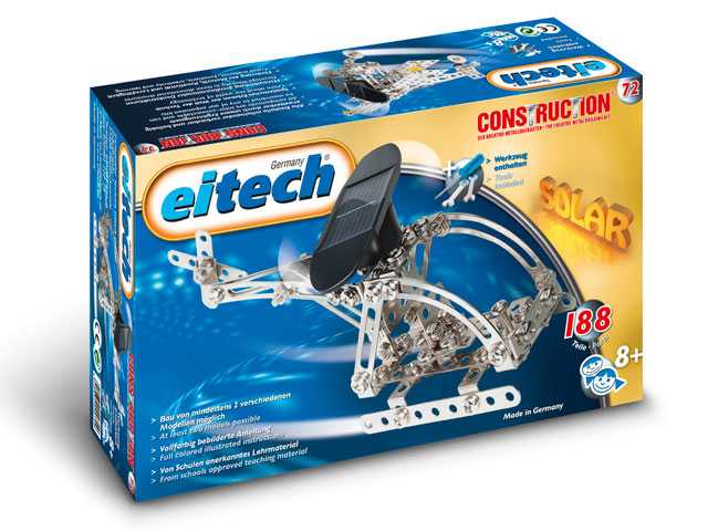 Eitech - Solar Powered set - C72 Solar Powered Aircraft + Helicopter