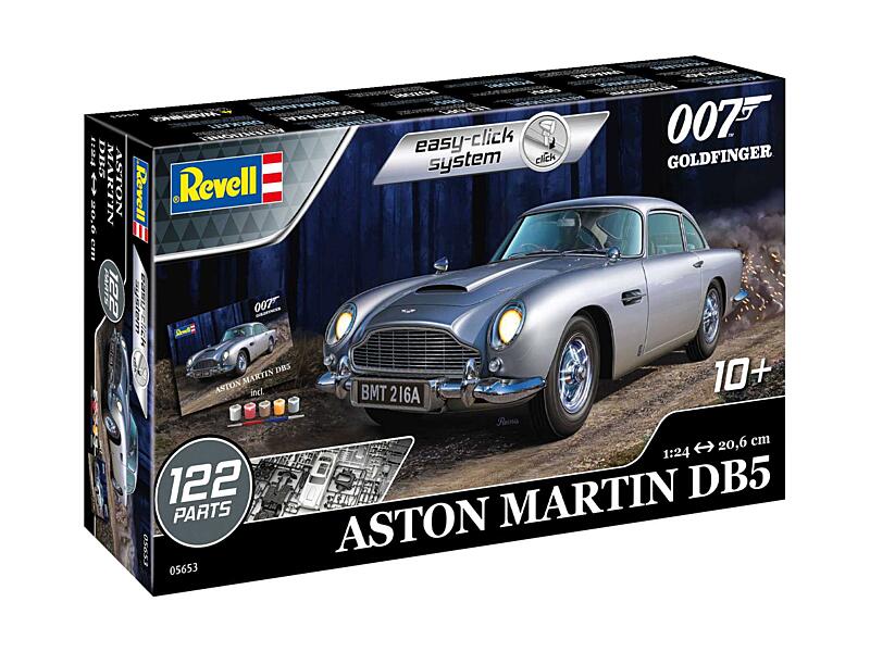 Revell - 05653 - Goldfinger Aston Martin DB5 - James Bond 1:24