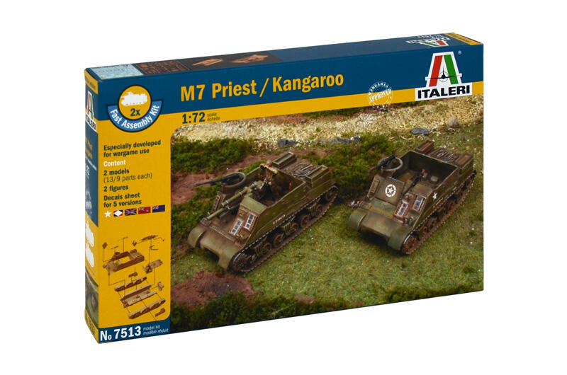 Italeri - 7513 - M7 PRIEST / KANGAROO 1:72
