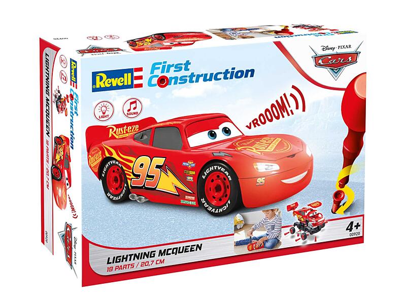Revell - 00920 - Lightning McQueen světelné a zvukové efekty 1:20