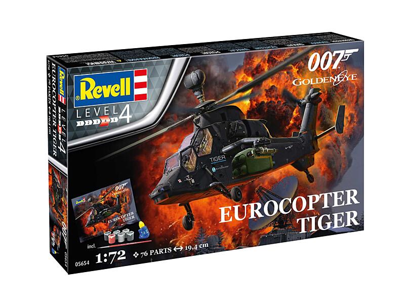 Revell - 05654 - Golden Eye Eurocopter Tiger 1:72
