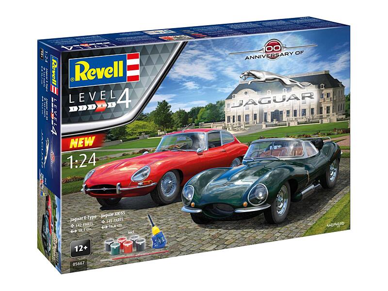 Revell - 05667 - 100 Years Jaguar 1:24