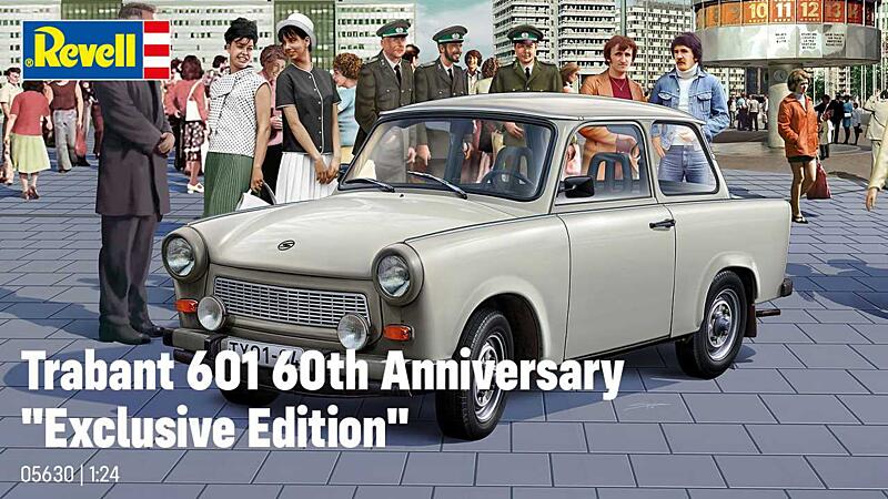 Revell - 05630 - 60th Anniversary Trabant 601 1:24