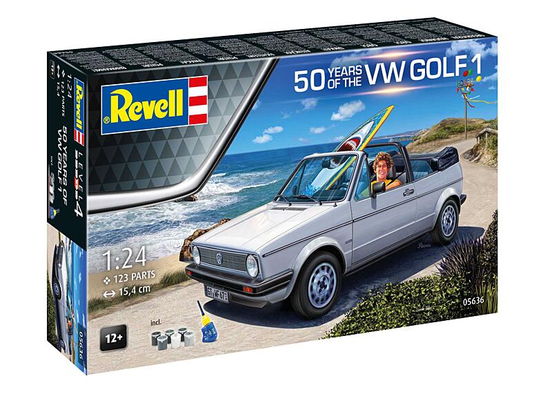 Revell - 05636 - 50 Years of the VW Golf 1 1:24