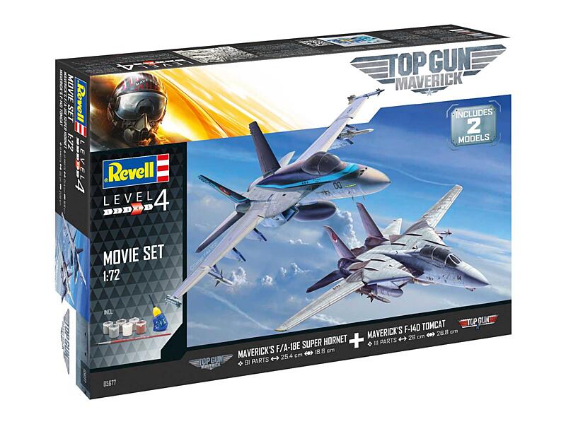 Revell - 05677 - Top Gun 2 Movie Set 1:72