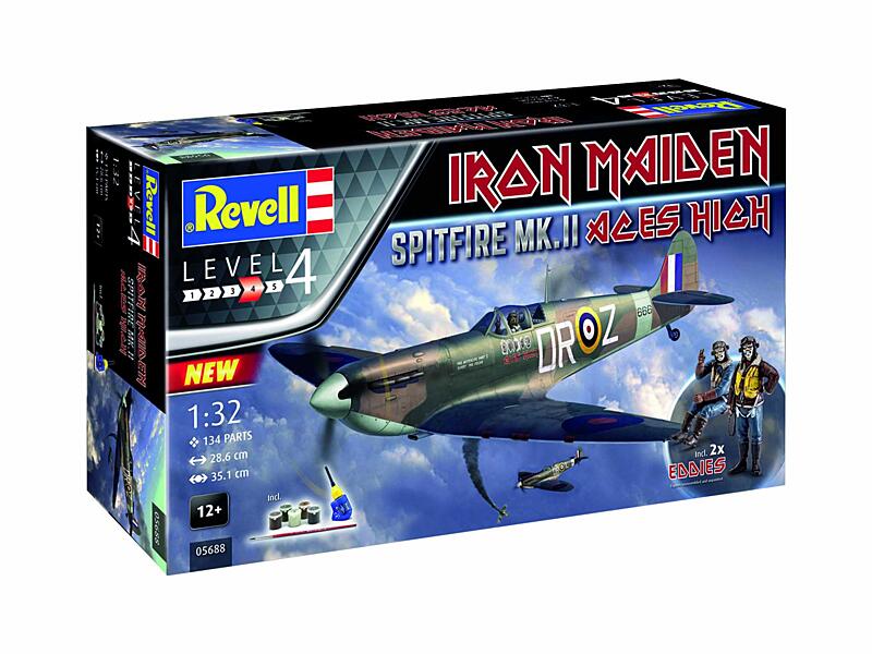 Revell - 05688 - Spitfire Mk.II Aces High Iron Maiden 1:32