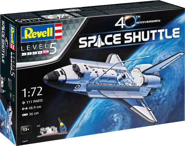 Revell - 05673 - Space Shuttle - 40th Anniversary 1:72