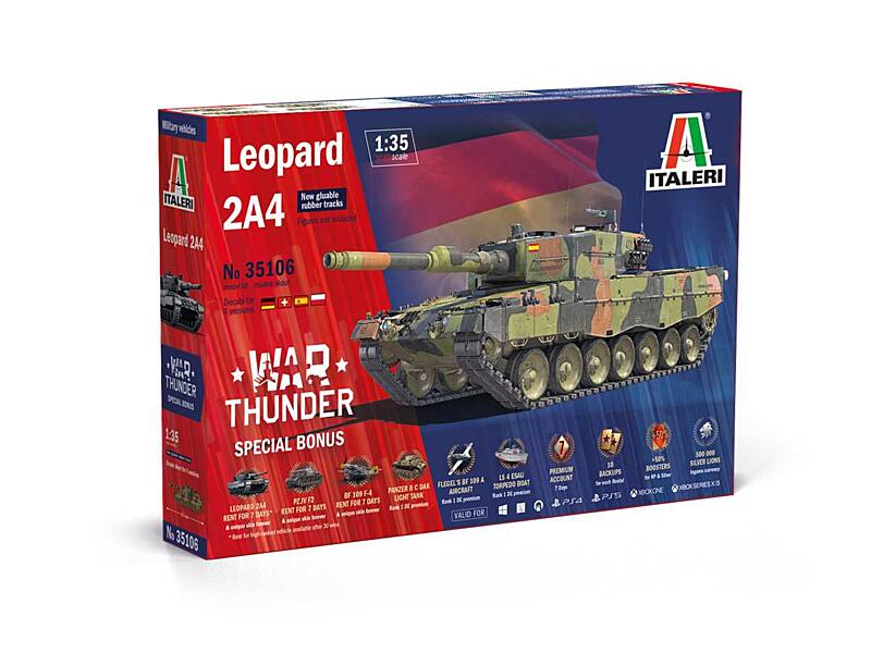 Italeri - 35106 - Leopard 2A4 1:48