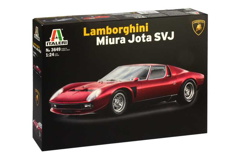 Italeri - 3649 - Lamborghini Miura Jota SVJ 1:24