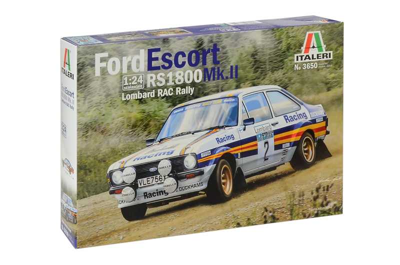 Italeri - 3650 - Ford Escort RS1800 MK.II Lombard RAC Rally 1:24