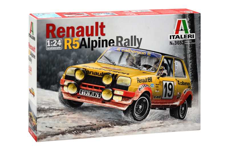 Italeri - 3652 - RENAULT R5 ALPINE RALLY 1:24