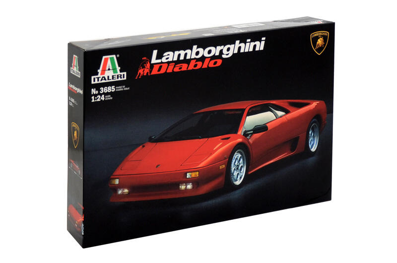 Italeri - 3685 - LAMBORGHINI DIABLO 1:24