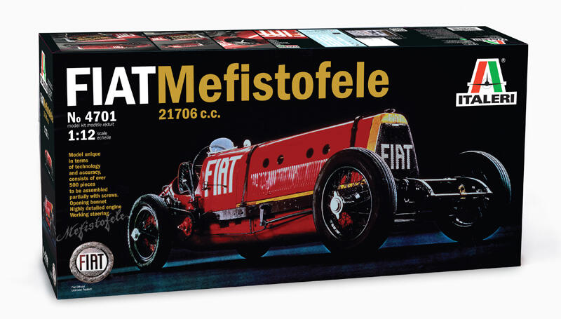 Italeri - 4701 - FIAT MEFISTOFELE 1:12