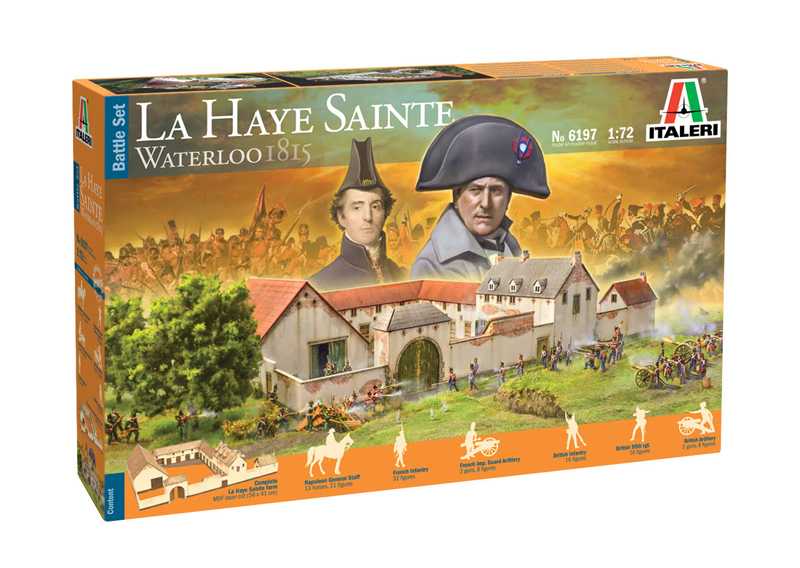 Italeri - 6197 - Waterloo 1815: La Haye Sainte 1:72