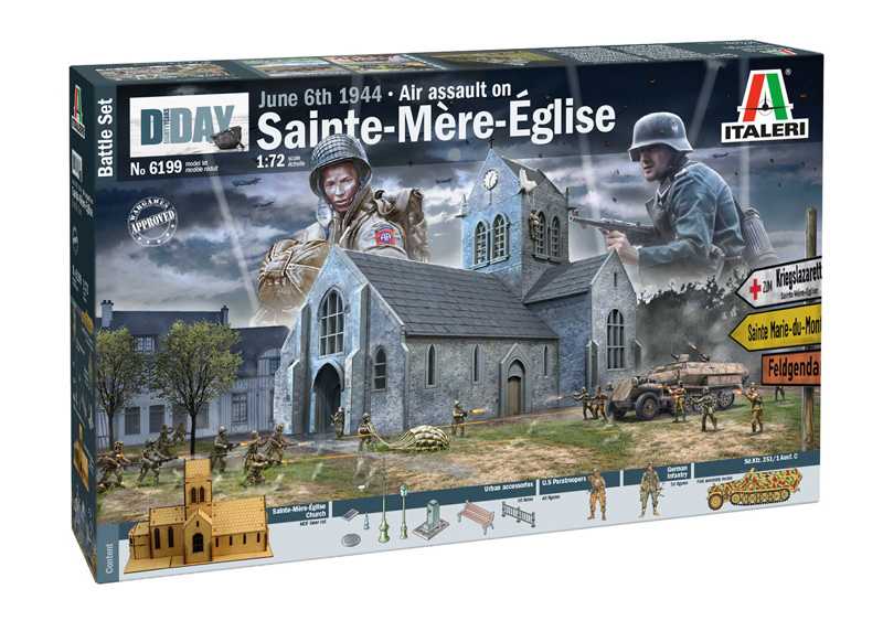 Italeri - 6199 - Battle of Normandy: Saint-Mere-Église 6 June 1944 1:72