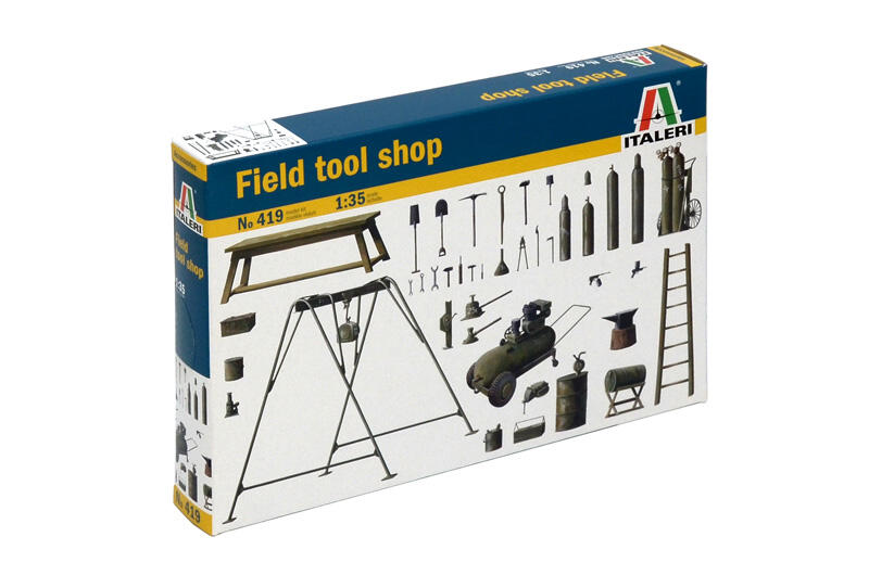 Italeri - 0419 - Field Tool Shop 1:35