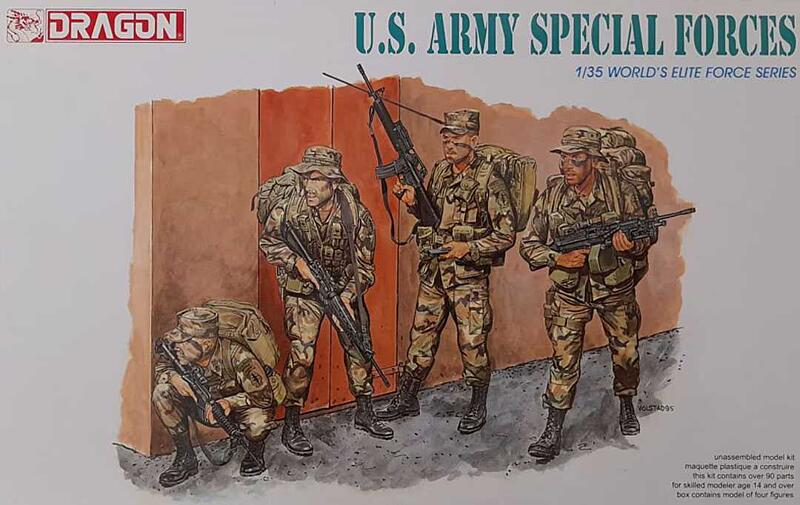 Dragon - 3024 - US ARMY SPECIAL FORCES 1:35