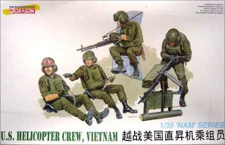 Dragon - 3311 - U.S. HELICOPTER CREW VIETNAM 1:35