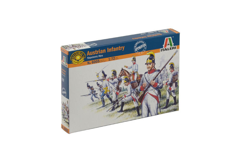 Italeri - 6005 - AUSTRIAN INFANTRY NAP.WARS 1:72