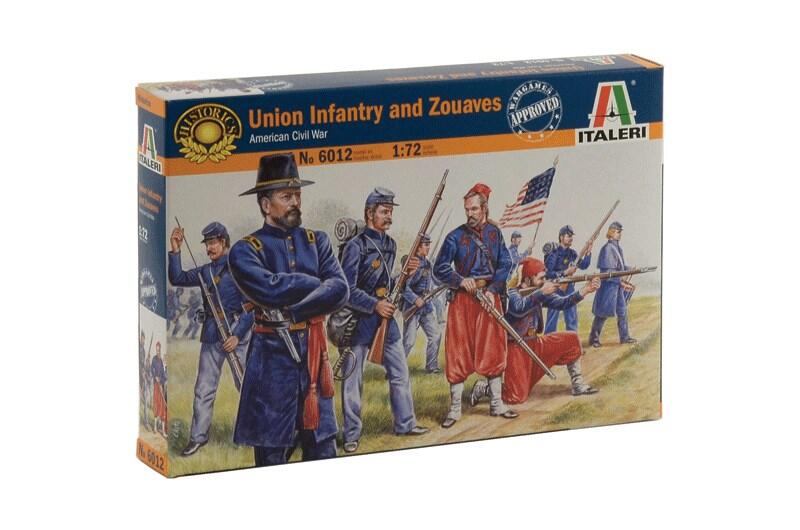 Italeri - 6012 - UNION INFANTRY / ZUAVES AMERICAN CIVIL WAR 1:72