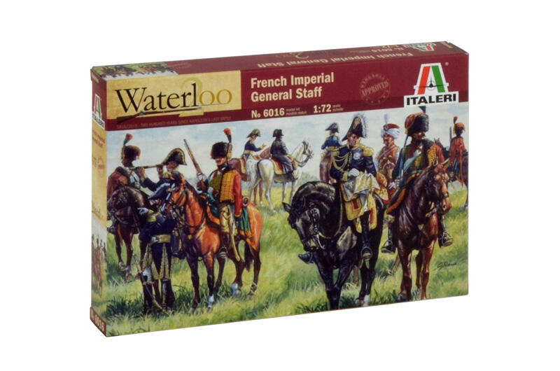 Italeri - 6016 - FRENCH IMPERIAL GENERAL STAFF NAP. WARS 1:72