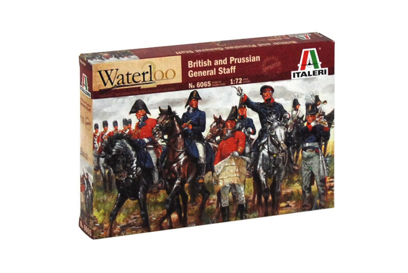 Italeri - 6065 - BRITISH and PRUSSIAN GENERAL STAFF NAP.WARS 1:72