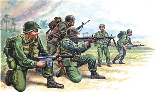 Italeri - 6078 - VIETNAM WAR - AMERICAN SPECIAL FORCES 1:72