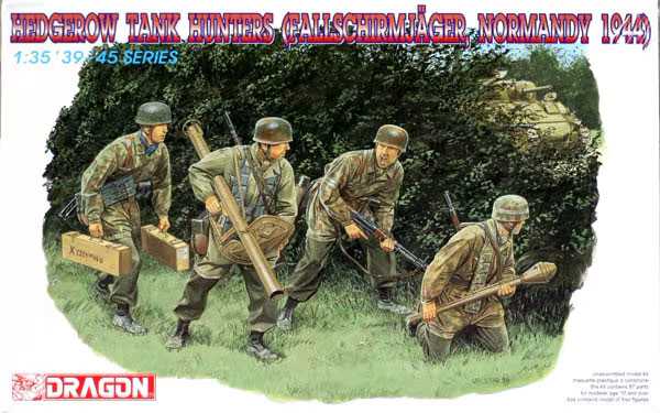 Dragon - 6127 - Hedgerow Tank Hunters (Fallschirmjäger, Normandy 1944) 1:35