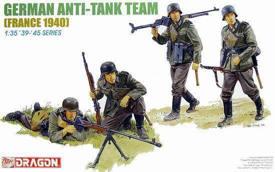 Dragon - 6196 - GERMAN ANTI-TANK TEAM 1:35