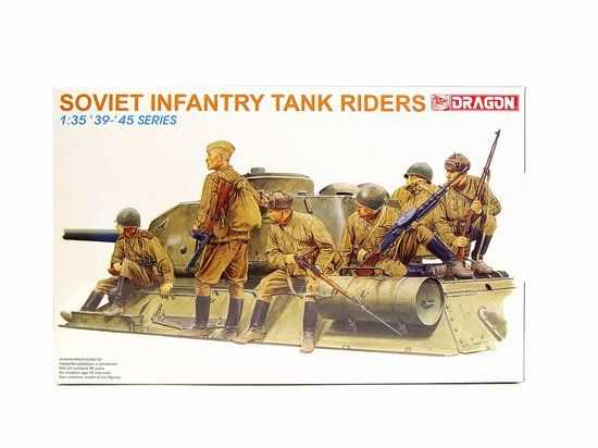 Dragon - 6197 - SOVIET INFANTRY TANK RIDERS 1:35