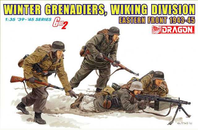 Dragon - 6372 - WINTER GRENADIERS, WIKING DIVISION (EASTERN FRONT 1943-45) (GEN2) 1:35