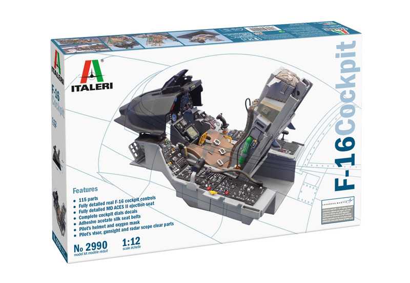 Italeri - 2990 - F-16 Cockpit 1:12