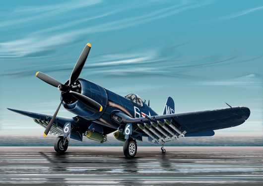Italeri - 0062 - F4U-4B CORSAIR 1:72