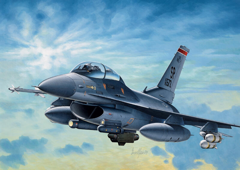 Italeri - 0188 - F-16C/D NIGHT FALCON 1:72