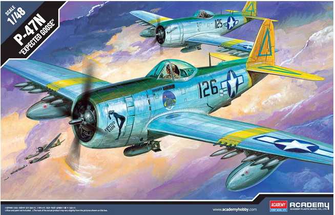 Academy - 12281 - P-47N EXPECTED GOOSE 1:48