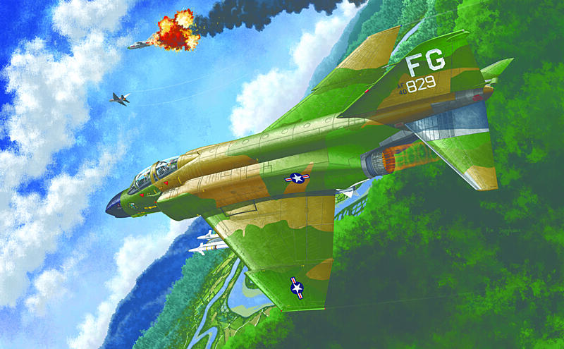 Academy - 12294 - USAF F-4C VIETNAMESE WAR 1:48